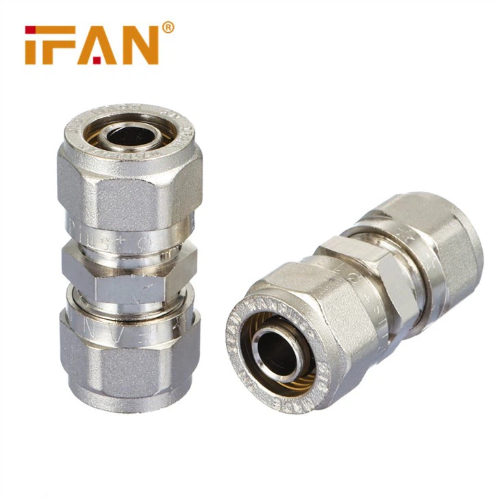 Adaptador de compressão de latão