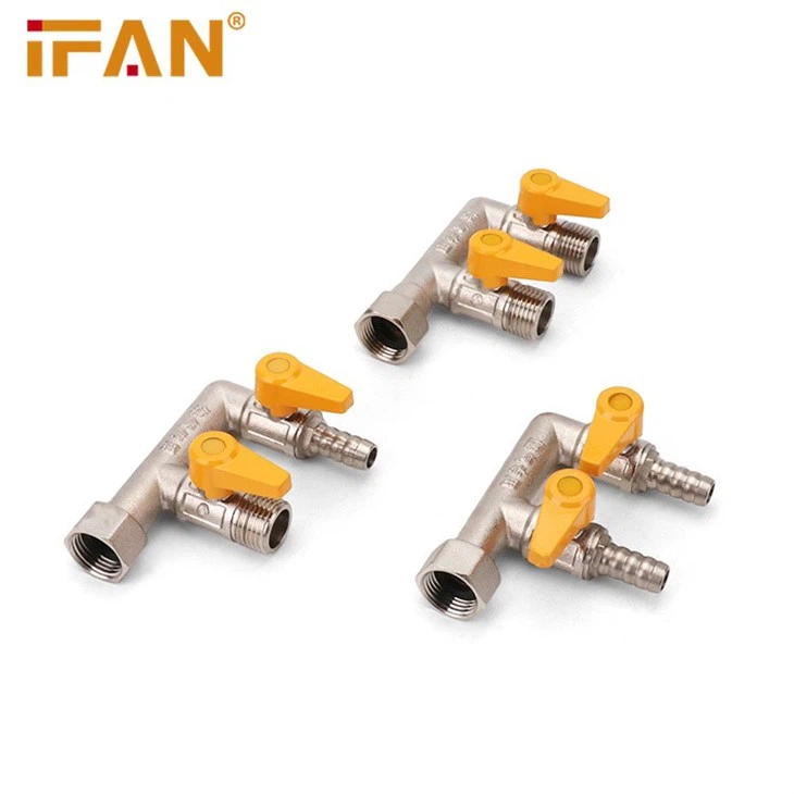 Butterfly Brass Gas Valve